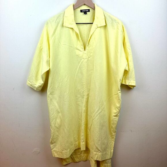 Ilana Khon Oversized Linen Shirt Dress Women’s M Read - Picture 1 of 10
